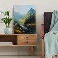 thumbnail image 5 of Mountain River Oil Painting Canvas Print, Suitable for Living Room, Bedroom, Dining Room, Office, Cabin Decor, 5 of 8