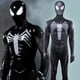 thumbnail image 2 of Disfraz de simbionte de veneno negro, disfraz de Spiderman para niños, disfraz de Spiderman, traje de Zentai de licra, disfraz de Halloween para adultos y niños, 2 of 5