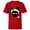 Red, variant on Mickey Mouse Santa Hat DAUGHTER Holiday - Short Sleeve T-Shirt for Kids - Customized-White