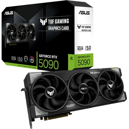 ASUS TUF-RTX5090-32G-GAMING TUF Gaming GeForce RTX 5090 32GB GDDR7 Gaming Graphics Card PCIe 5.0, HDMI/DP 2.1