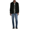 No Boundaries Men's and Big Men's Layering Jacket Corduroy, Sizes up to