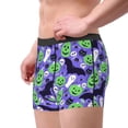thumbnail image 2 of Yiaed Cute Halloween Print Men's Soft Cotton Boxer Shorts Breathable Boxers Underwear Moisture-Wicking Underwear Stretch Boxer Briefs for Man-Small, 2 of 5