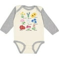 thumbnail image 3 of Inktastic Italian Wild Flower Chart Boys or Girls Long Sleeve Baby Bodysuit, 3 of 5