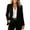 Black, variant on Fenkoxk Womens Business Casual Blazers Long Sleeve Lapel Button Commute Office Suit Jackets with Pockets