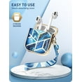 thumbnail image 5 of i-Blason Cosmo Series Case Designed for Airpods, 360° Protective Stylish AirPods Case Cover Compatiable with Apple AirPods 1st/2nd (Ocean), 5 of 8