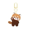 thumbnail image 4 of Adorable llavero de panda rojo, llavero con diseño de dibujos animados para monedero, llavero de animal para Estilo B, 4 of 9