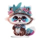 thumbnail image 1 of 5D DIY Diamond Art Decoraciones Mesa Mapache para Escritorio Oficina en Casa, 1 of 9