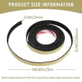 thumbnail image 4 of 5m Black Single Sided Self Adhesive Foam Tape Closed Cell 20mm Wide x 3mm Thick-2025, 4 of 5