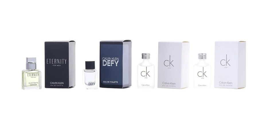 Calvin Klein For Her Gift Set, 4 Piece, Eternity, Obsession, CK