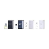 Calvin Klein 4 piece Mens Miniature Set 2 x CK One, Defy, Eternity