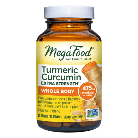 UPC 051494100066 product image for MegaFood - Turmeric Curcumin Extra Strength for Whole Body - 60 Tablets | upcitemdb.com