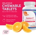 thumbnail image 4 of Zahler Junior C Advanced Chewable Vitamin C for Kids - Immune Support Kids Vitamins in Delicious Orange Flavor - Kosher Kids Vitamin C for Immunity - Vitamin C Chewable Antioxidant - (180 Count), 4 of 6