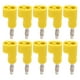 thumbnail image 3 of Conectores Tipo Banana, Estables, De Alta Precisión, 10 Piezas, 4 Mm, Sólidos, Profesionales, Resistentes Al Desgaste, Conectores Tipo Banana Apilables Para Accesorios De, 3 of 8