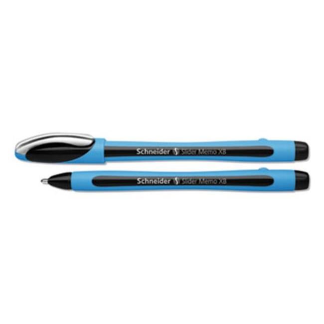 1.4 mm Pen Point Size Schneider Slider Memo XB Ballpoint Pens Assorted 