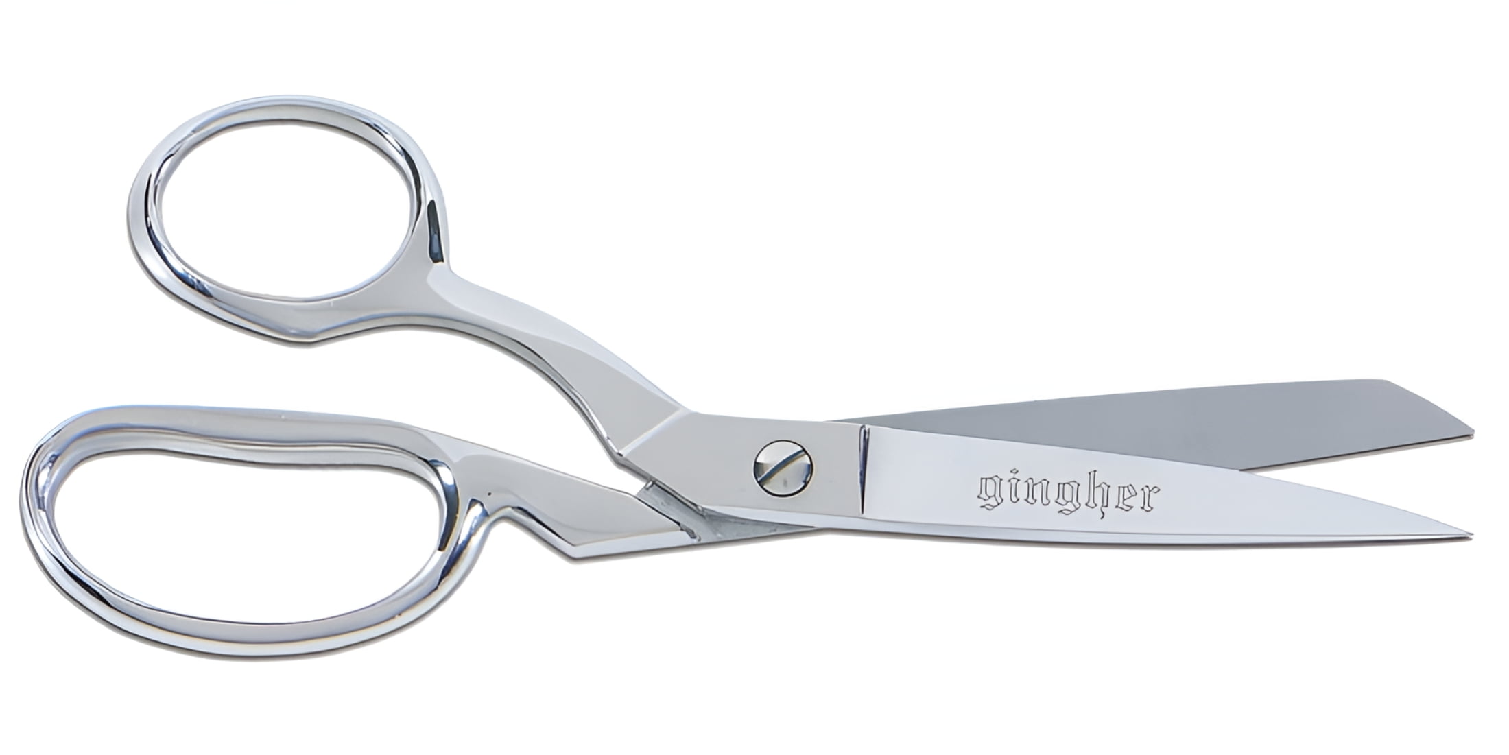 Gingher True Left-hand Knife-edge Dressmaker Shears (8"), Silver