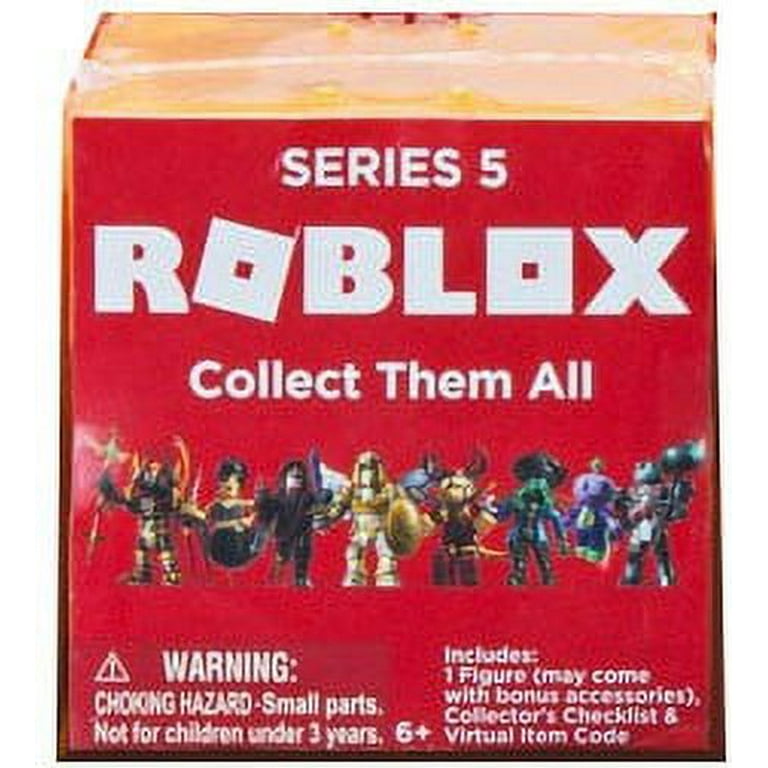 Roblox Action Collection - Series 5 Mystery Figure [Includes 1 Figure + 1  Exclusive Virtual Item]