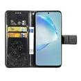 thumbnail image 4 of Galaxy S20+ Case, S20 Plus Wallet Case, Allytech Slim Fit PU Leather Folio Flip Kickstand Magnetic Clasp Book Style Wrist Strap Cards Slots Case Cover for Samsung Galaxy S20 Plus 6.7",Black, 4 of 6