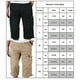 thumbnail image 3 of Mens 3/4 Long Length Elasticated Shorts Waist Cargo Combat Three Quarter Pants, 3 of 3