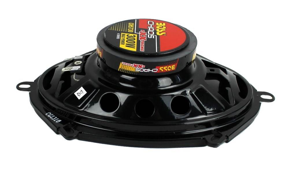 BOSS CH5730 5x7 600W 3-Way Car Coaxial Audio Stereo Speakers Red 2 PAIRS