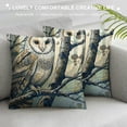 thumbnail image 3 of GOSMITH Watercolor Forest Trees Animals Throw Pillow Covers Cushion Decorative Square Pillow Cases for Couch Sofa Bed, 3 of 5