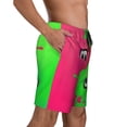 thumbnail image 3 of Splatoon Men's Swim Trunks Quick Dry Beach Board Shorts with Pockets Mesh Lining Bathing Suits, 3 of 7