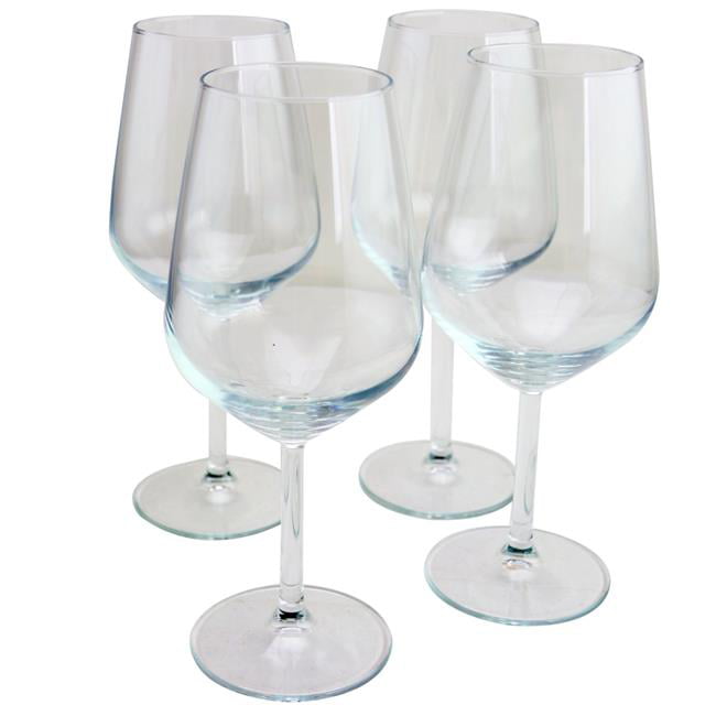 Pasabahce Allegra 4 Piece 11.75 oz White Wine Glass Set 