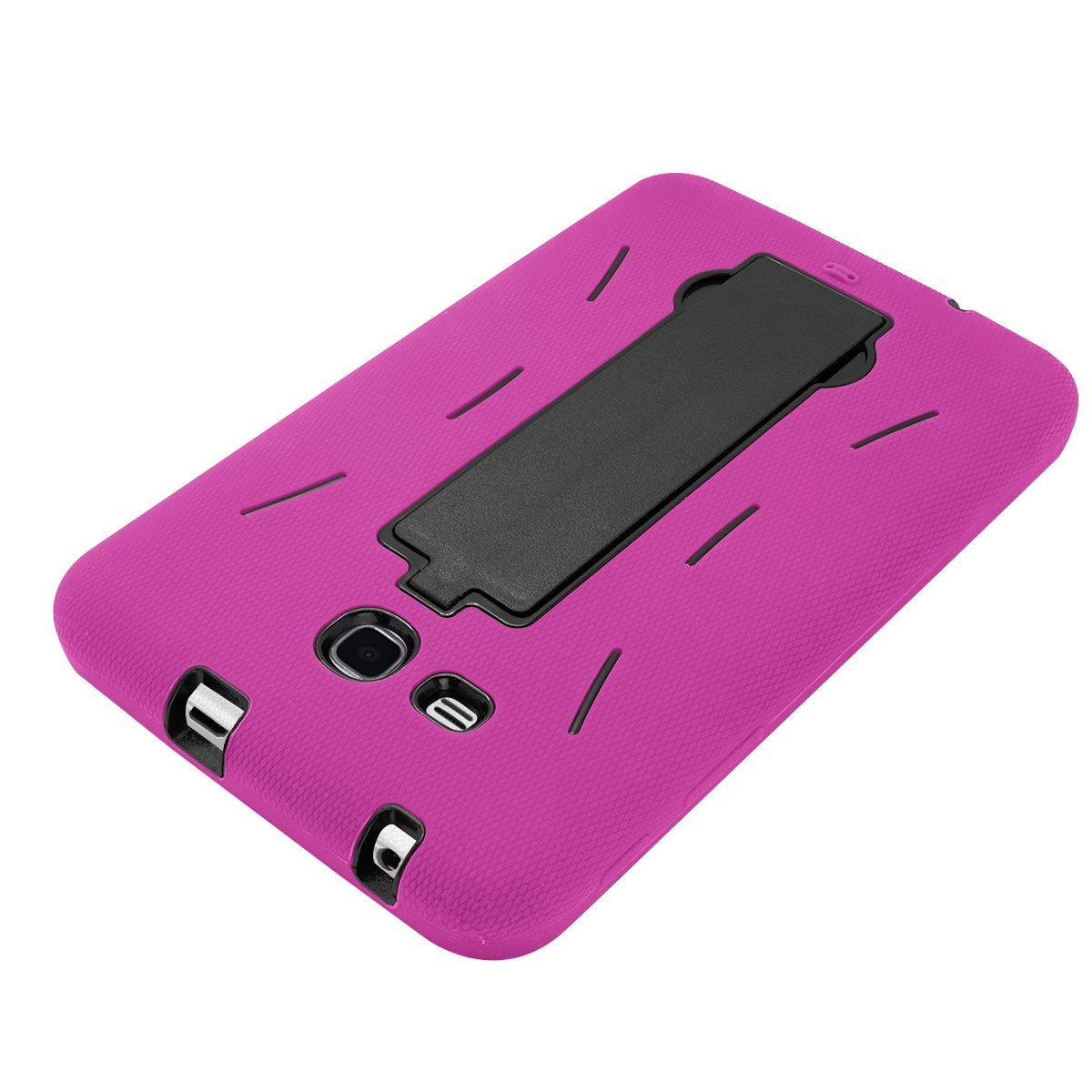 For Galaxy Tab E Lite 7.0 Case , Galaxy Tab 3 Lite 7.0 Case , Mignova Rugged Heavy Duty Kids Friendly Case For Samsung Galaxy E Lite 7.0 / Tab 3 Lite 7.0 SM-T110 / SM-T111 / SM-T113 / SM-T116(Pink) - image 5 of 6