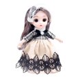thumbnail image 2 of Muñeca Barbie en miniatura con articulaciones múltiples, 17 cm, intercambiable, constante, a la moda, confusa, 2 of 6