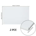 thumbnail image 2 of 2Pcs 1/4 Inch Thick HDPE Sheet 12 x 8 Inches High Density Polyethylene Sheets Rectangle Solid Plastic Board for Industrial Projects Engineering Home Decoration DIY Crafts White, 2 of 9