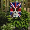 thumbnail image 2 of Carolines Treasures LH9485GF Corgi with English Union Jack British Flag Garden Flag Garden Size multicolor, 2 of 5
