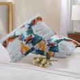 thumbnail image 2 of Waterproof Throw Pillow Covers Set of 2, 20x12 Inch Abstract Cow Decorative Pillowcases Outdoor Pillow Slip Cushion Covers Set for Couch Tent Farmhouse Colorful Animals Oil Painting, 2 of 7