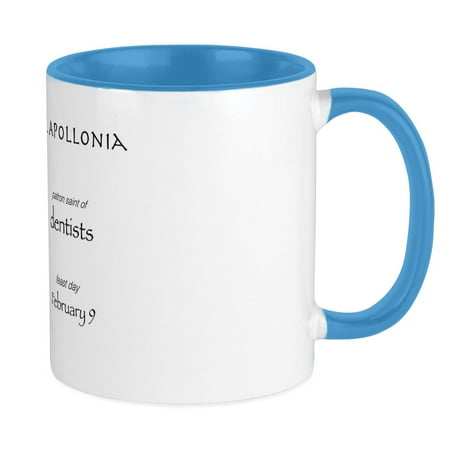 

CafePress - St. Apollonia Patron Saint Of Dentists Mug - Ceramic Coffee Tea Novelty Mug Cup 11 oz
