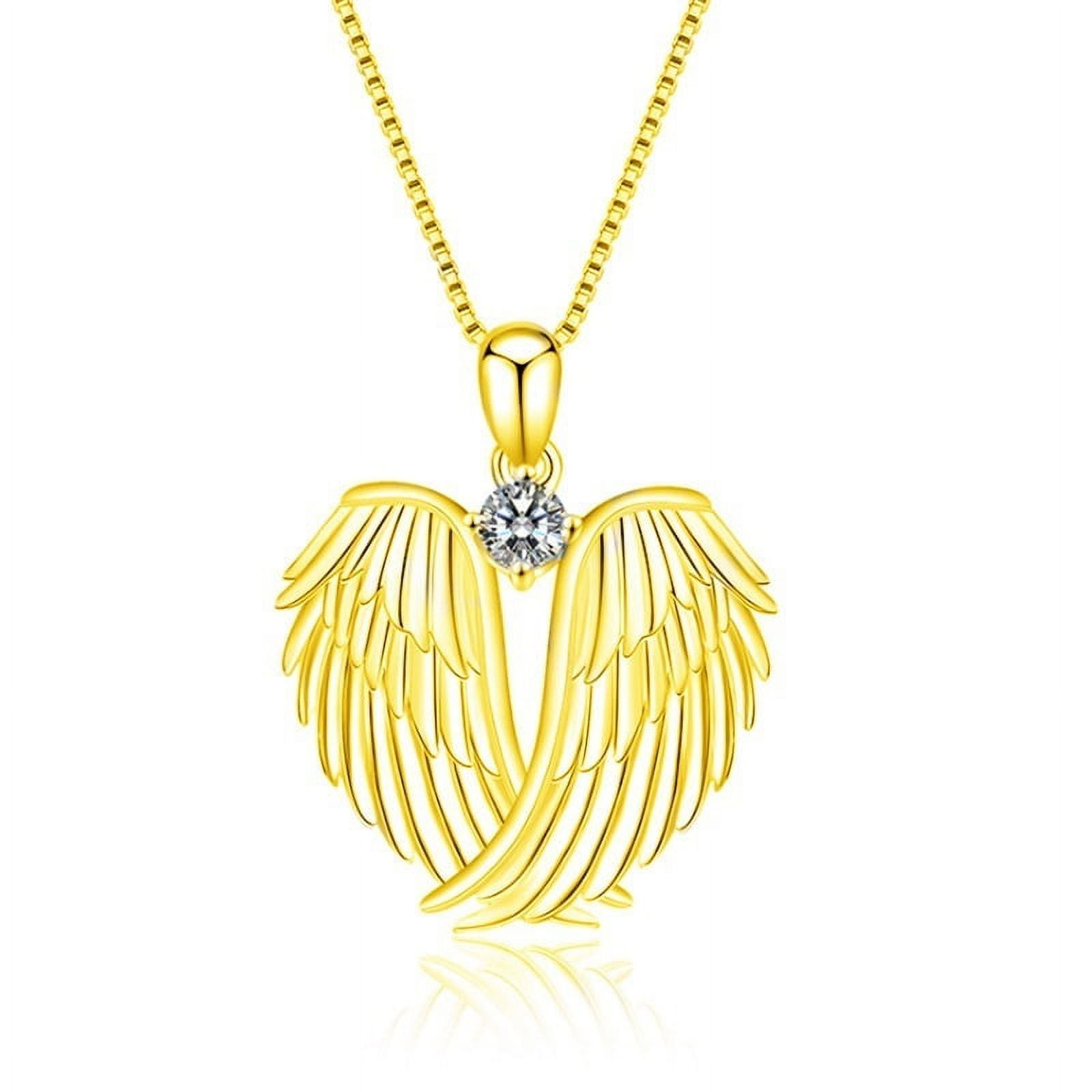 Angel wing hotsell necklace walmart