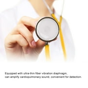 NestledNature Heart Detection Stethoscope,Body Care Tool,Professional Single Stethoscope Aluminium Alloy Heart Lung Detection Echoscope
