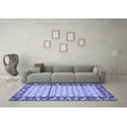 thumbnail image 3 of Ahgly Company Indoor Round Persian Blue Traditional Area Rugs, 6' Round, 3 of 4