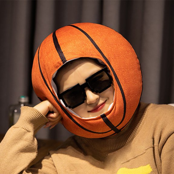 Basketball Headgear - Wearable Simulation Three-dimensional Head Cover