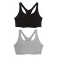 thumbnail image 2 of Leading Lady, The Serena, Racerback Sports Bra, Wireless, Full Coverage Unpadded Cups, Moisture Wicking Cotton, Light Support (Women's & Women's Plus), 2 of 11