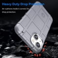 thumbnail image 3 of Slim Fit Phone Case for iPhone 14 Plus,Rugged Shield Durable Case with Military Grade Shockproof,Great Grip and Camera Lens Protection Cover for iPhone 14 Plus (6.7 in.), HD Gray, 3 of 16