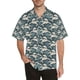 thumbnail image 3 of Nueva Camisa hawaiana de manga corta con estampado de rayas para hombre, camisetas Aloha, camisetas cubanas, blusas informales de verano de gran tamaño para mujer, 3 of 5
