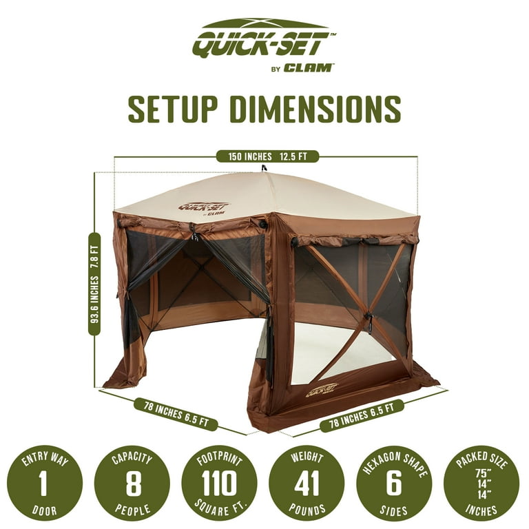 Clam pop up gazebo online