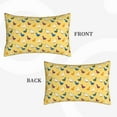 thumbnail image 2 of Haiem Pillowcase for Hair and Skin Queen Cartoon Duck Printed Soft Pillowcase with Envelope Closure-16"x24", 2 of 6