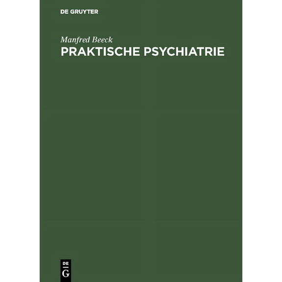 Praktische Psychiatrie, (Hardcover)