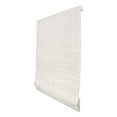thumbnail image 2 of Chicology 39"W x 64"H Snow Cordless Bamboo Roman Shades, Natural Woven Wood, Light Filtering, Safe for Kids & Pets, 2 of 6