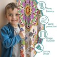 thumbnail image 3 of Blackout Kids Curtains,Pioneer Flower Floral Print Pattern Childrens Insulated Curtains Set Of 2,Bedroom Essentials,Toddler Room Decor 42"x54", 3 of 5