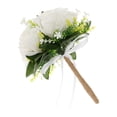 thumbnail image 1 of Ramo de novia de boda, ramo de flores artificiales, ramo de rosas con flores, ramo de dama de honor para fiesta de boda, 1 of 9