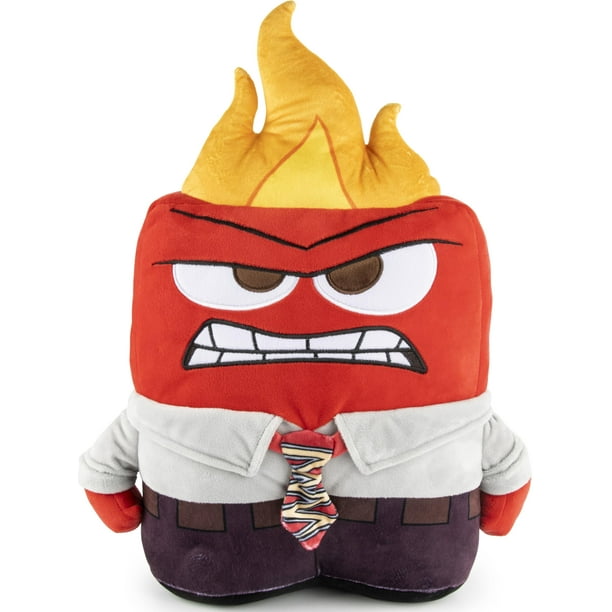 Almohada de felpa Buddy Jay Franco Disney Anger 36 cm roja