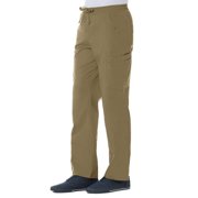 red panda men's drawstring cargo scrub pant