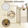 thumbnail image 4 of Huhote Cesto Para La Ropa Sucia Cesto Para La Ropa Doble Clasificador De Ropa Con Estante Superior Y 2 Bolsas Lavables Extraíbles Y Bolsillos Laterales Para Organización De La Lavandería Baño Y Dormit, 4 of 5