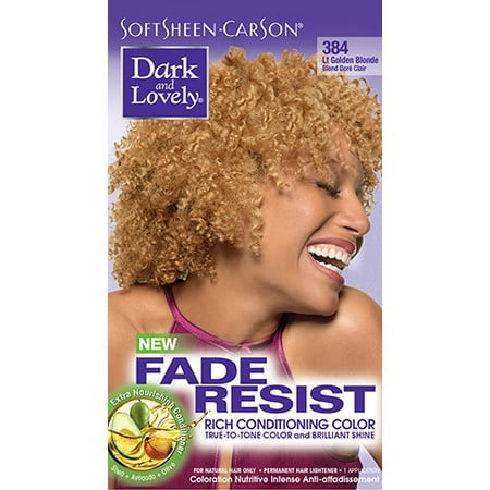 Dark And Lovely Nbsp Fade Resist Light Golden Blonde Rich