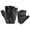 Black, variant on INBIKE Unisex Gel Cycling Gloves Fingerless Bike Gloves Men Women, Sizes M-XL